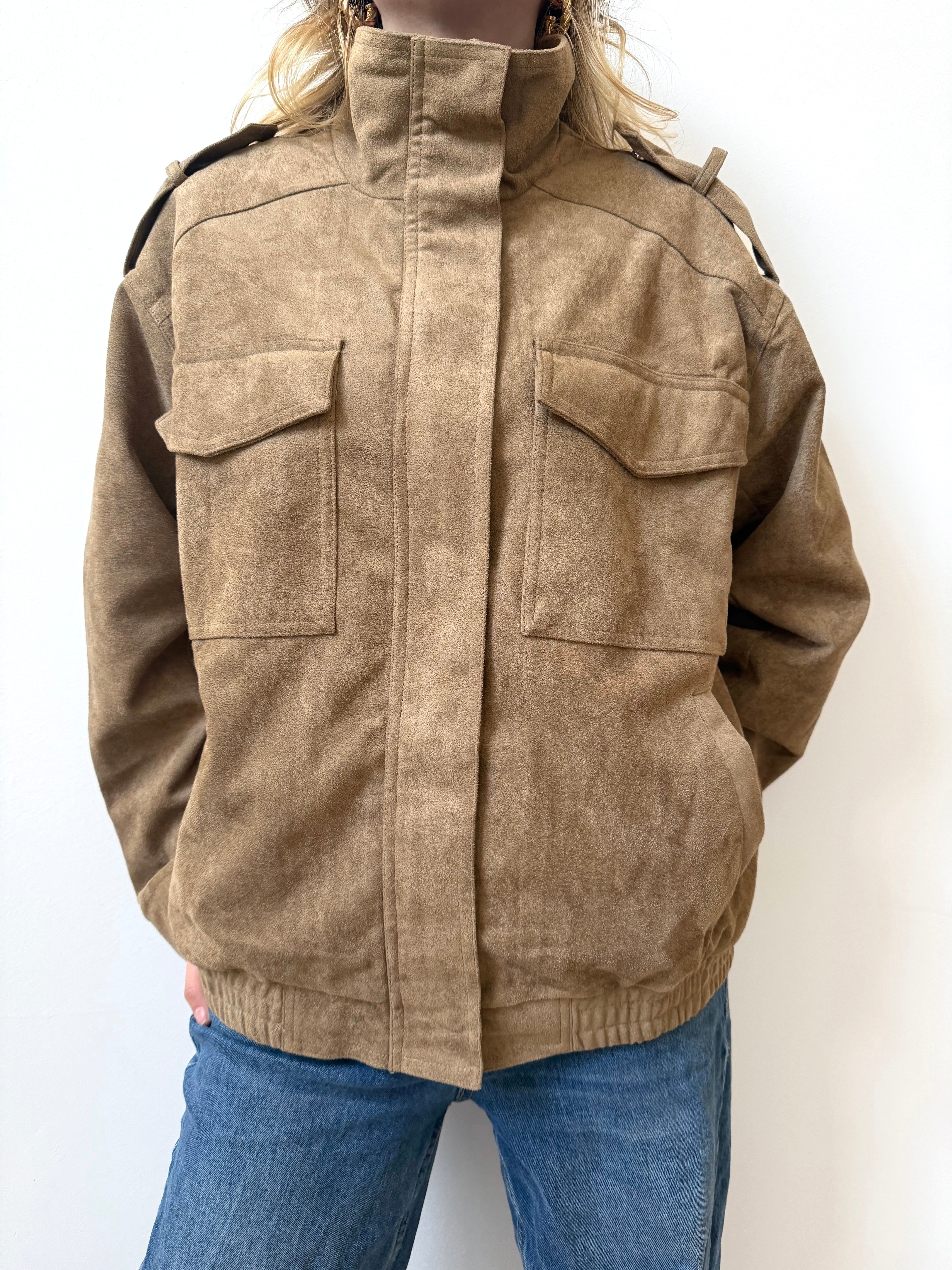 Cazadora Beige