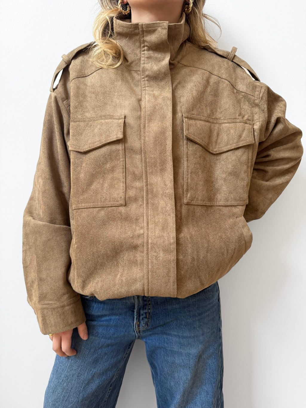 Cazadora Beige