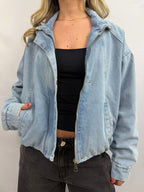 Bomber Jeans Celeste