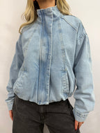Bomber Jeans Celeste