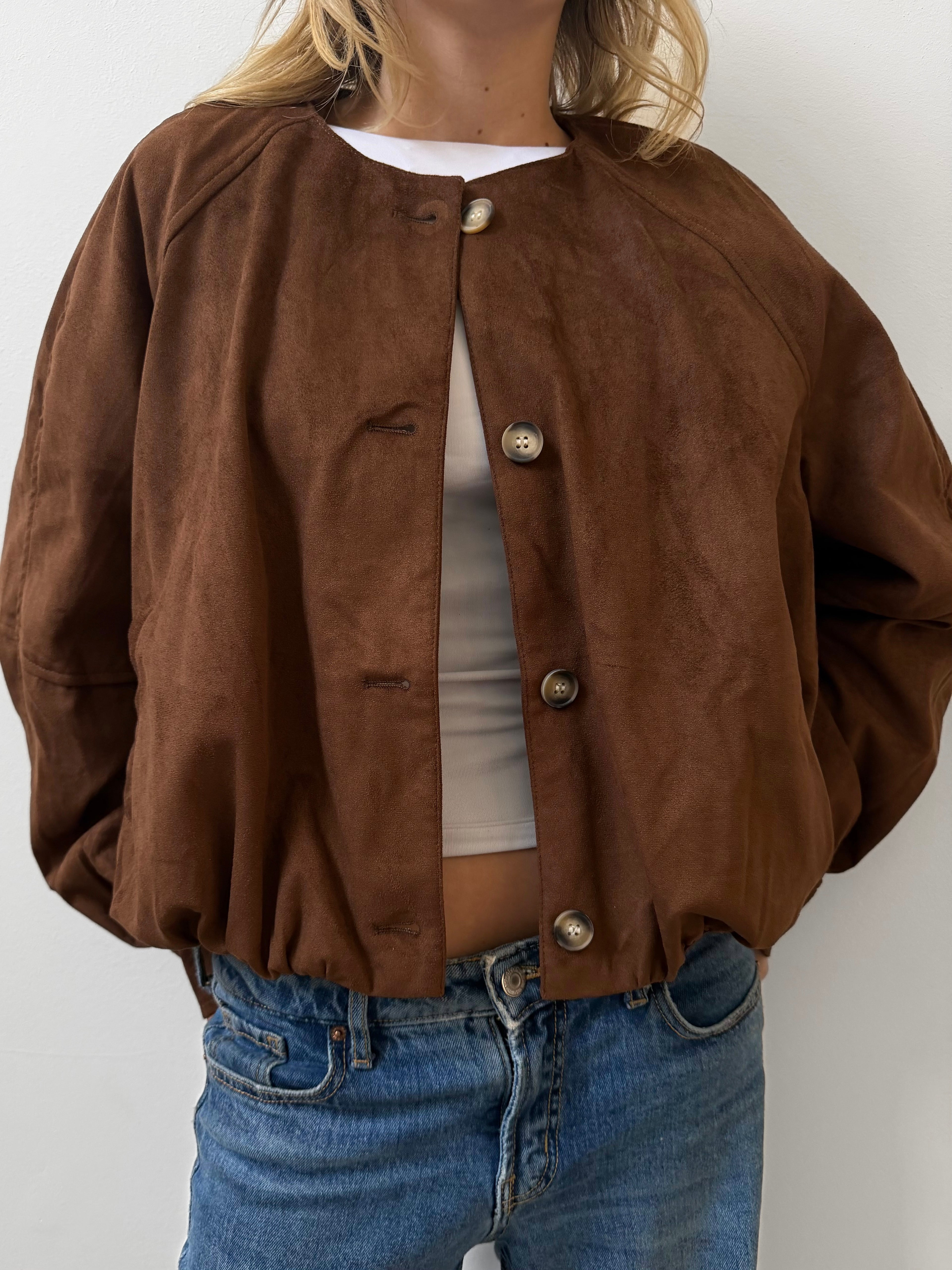 Chaqueta Venecia Café