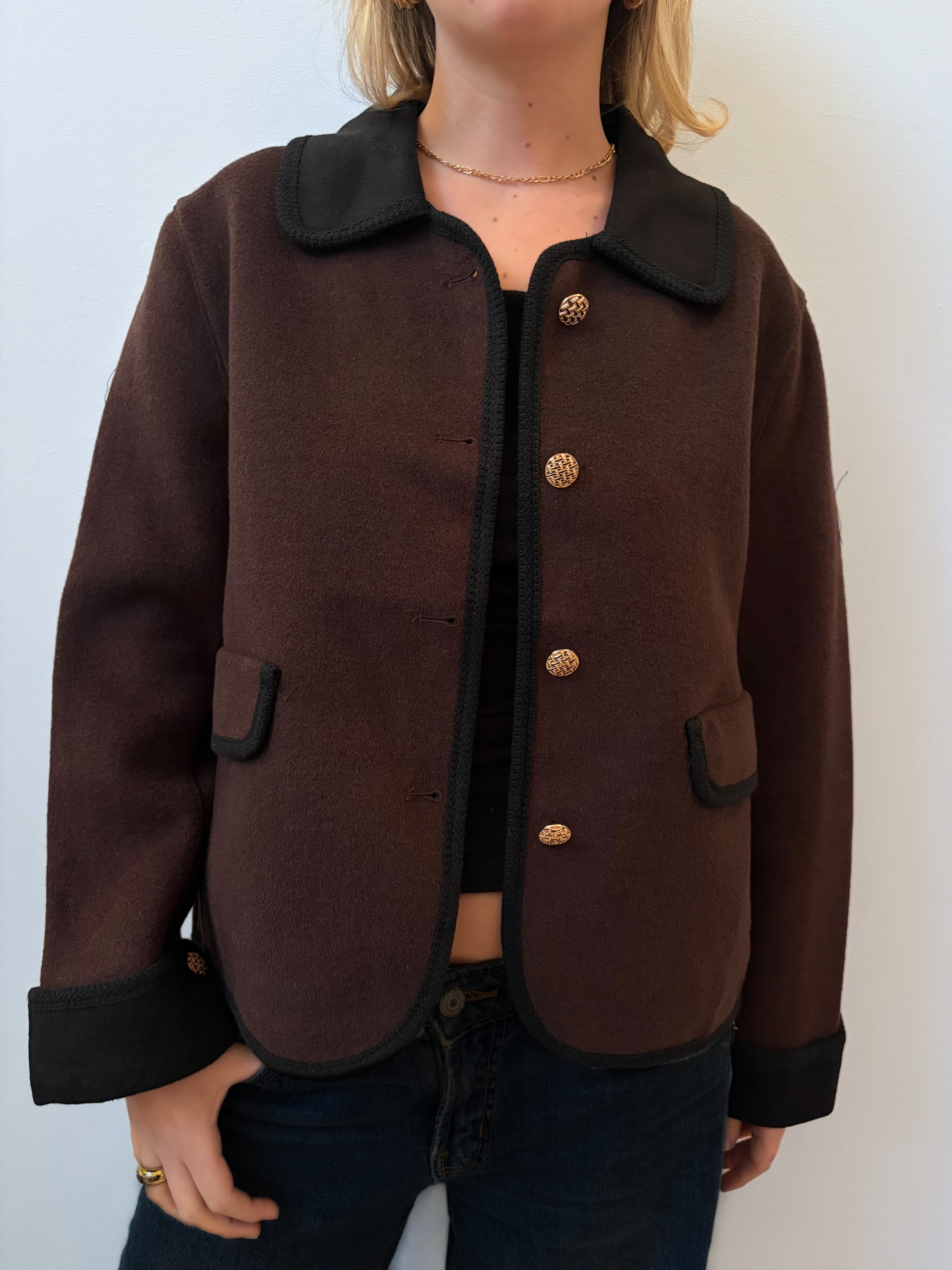 Chaqueta Abril Chocolate