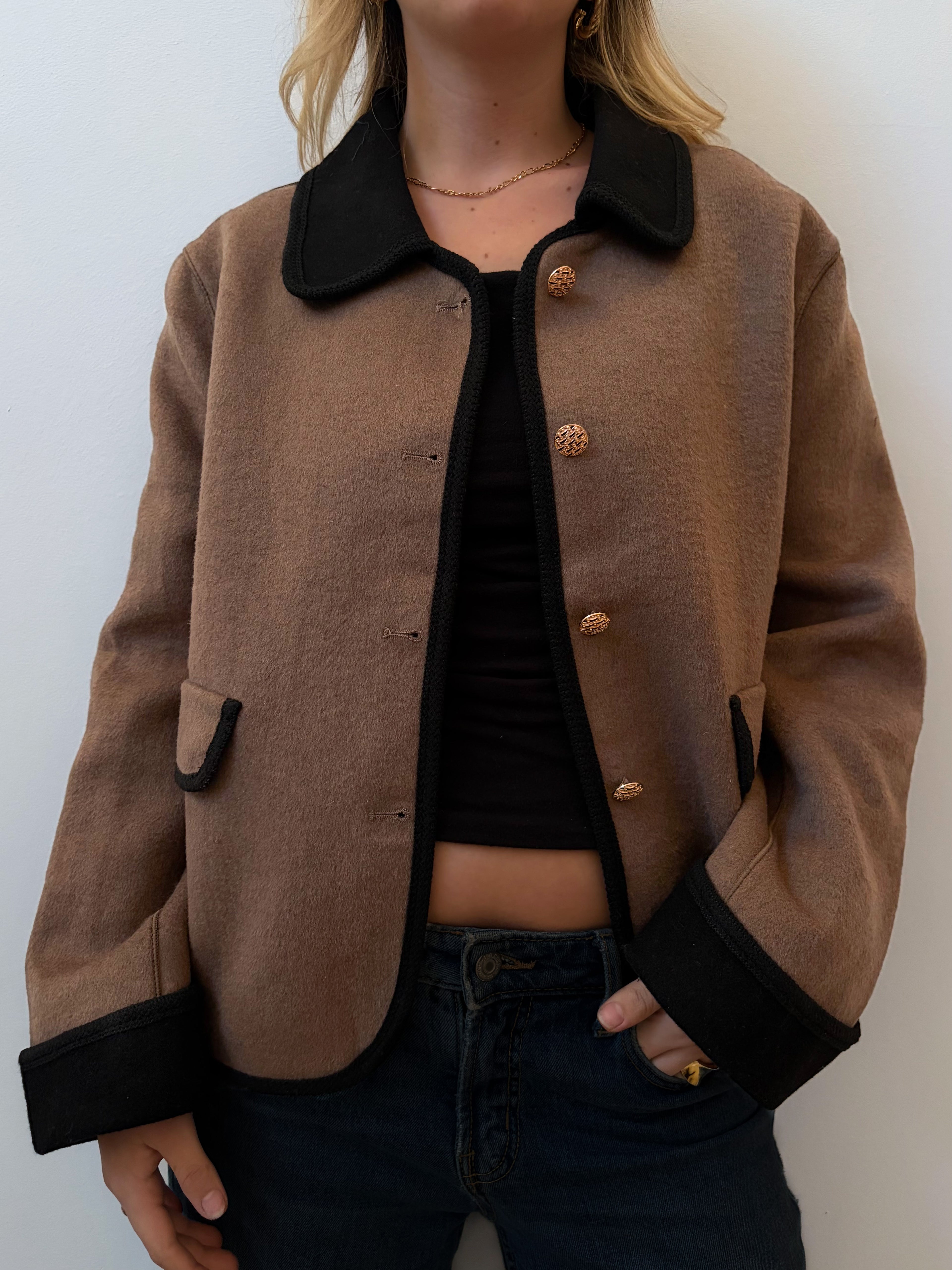 Chaqueta Abril Café