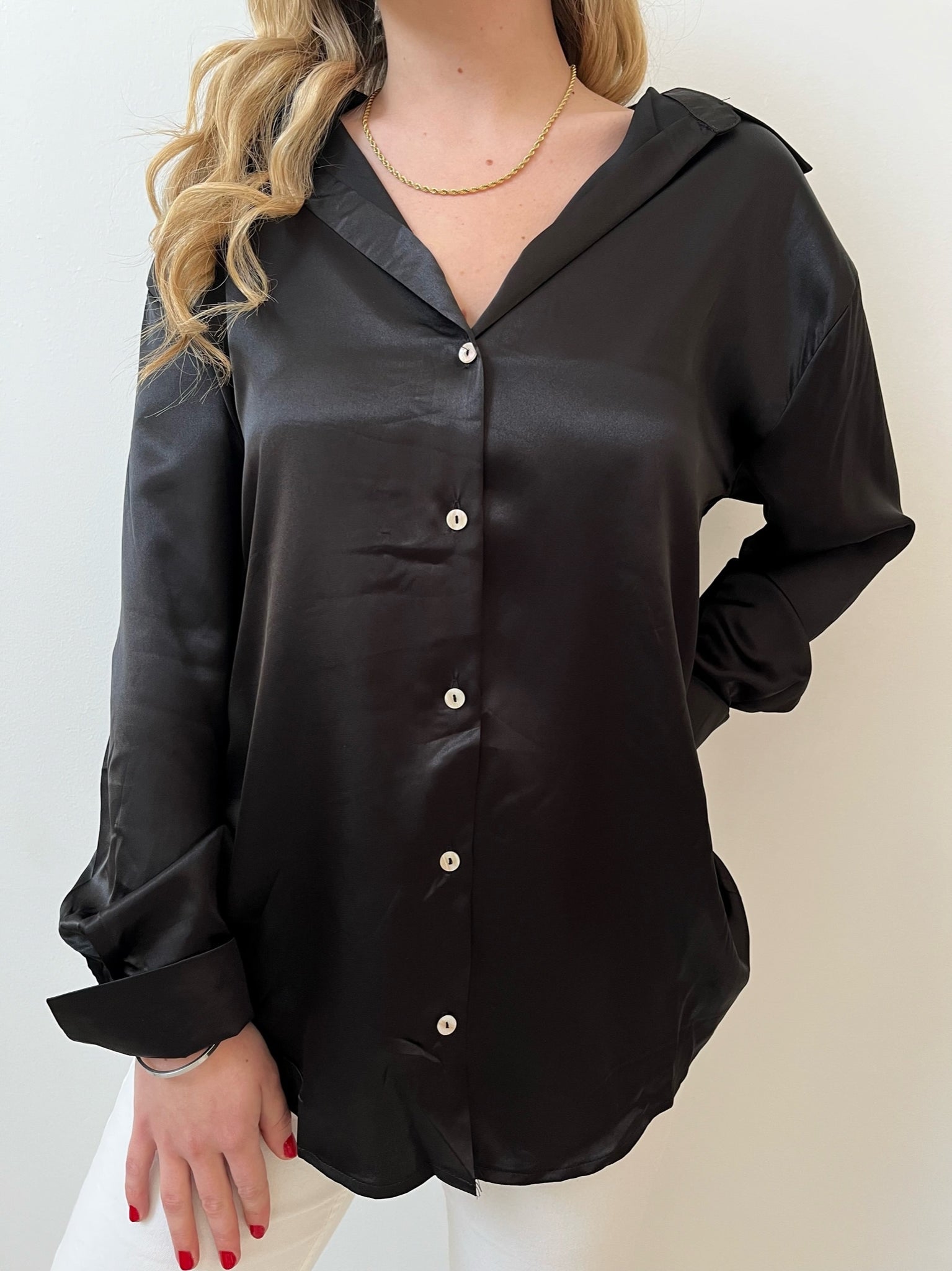 Camisa Satin