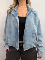 Bomber Jeans Celeste