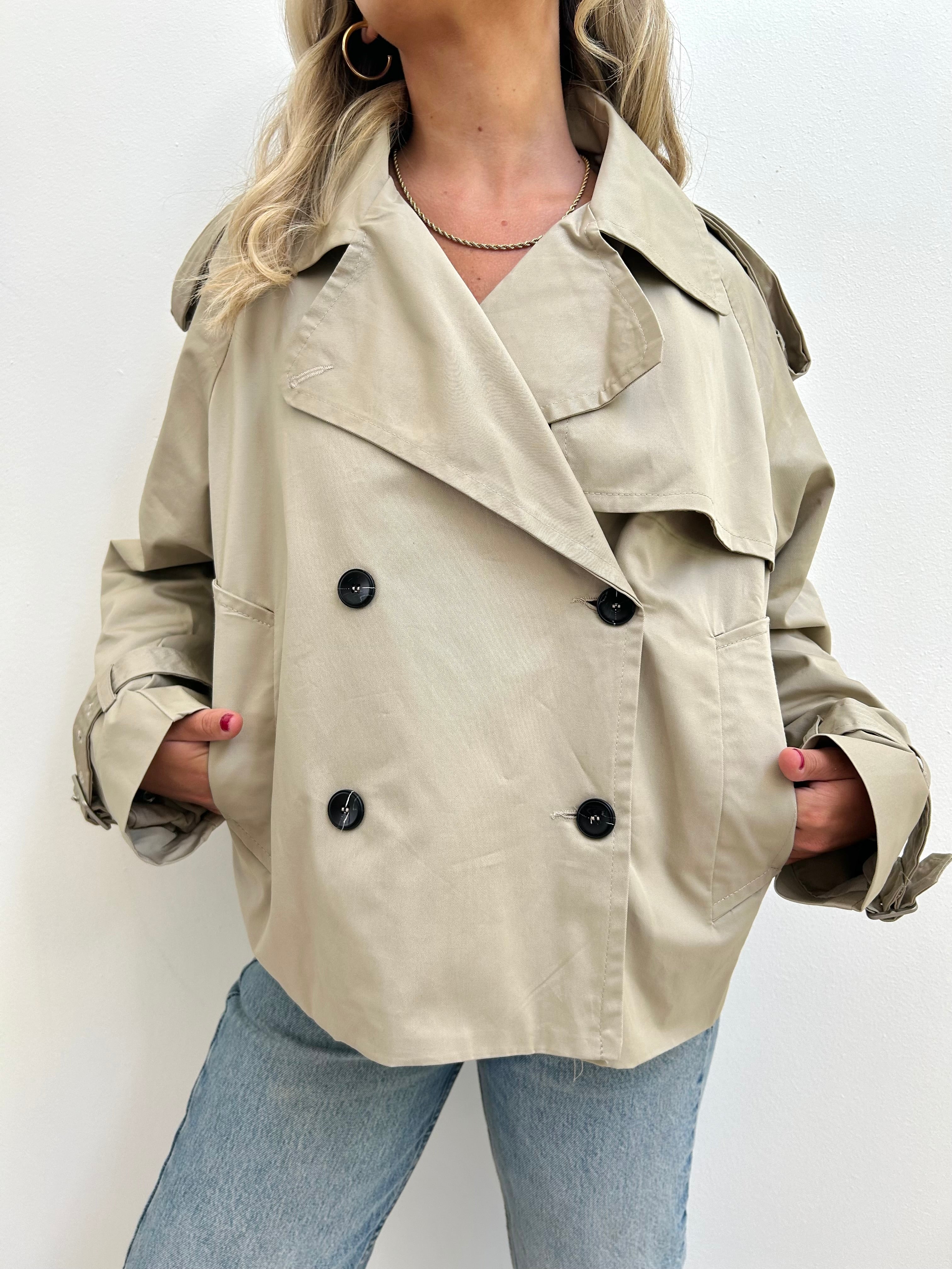 Trench Corto para mujer - vista principal