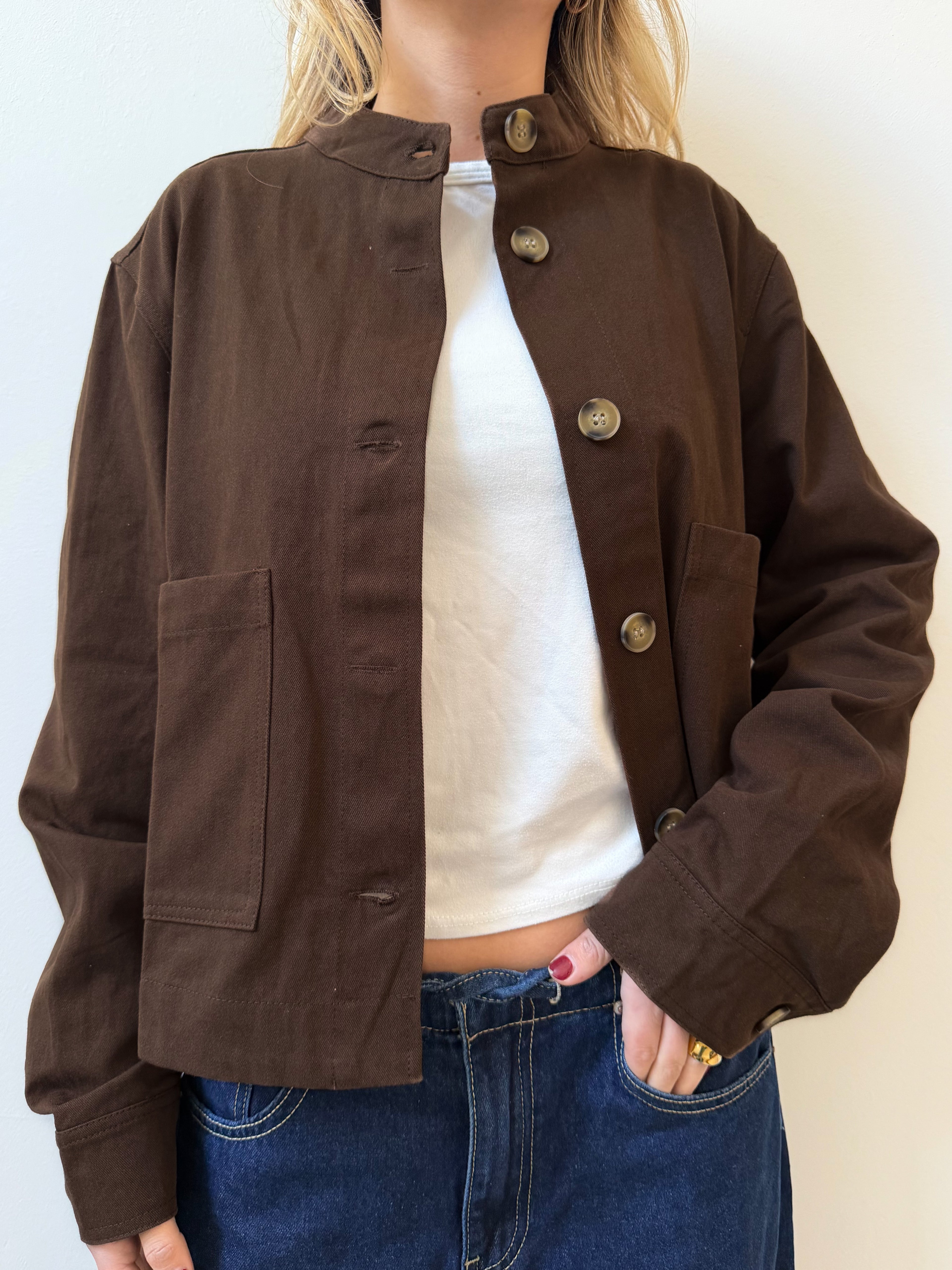 Chaqueta Milán Café