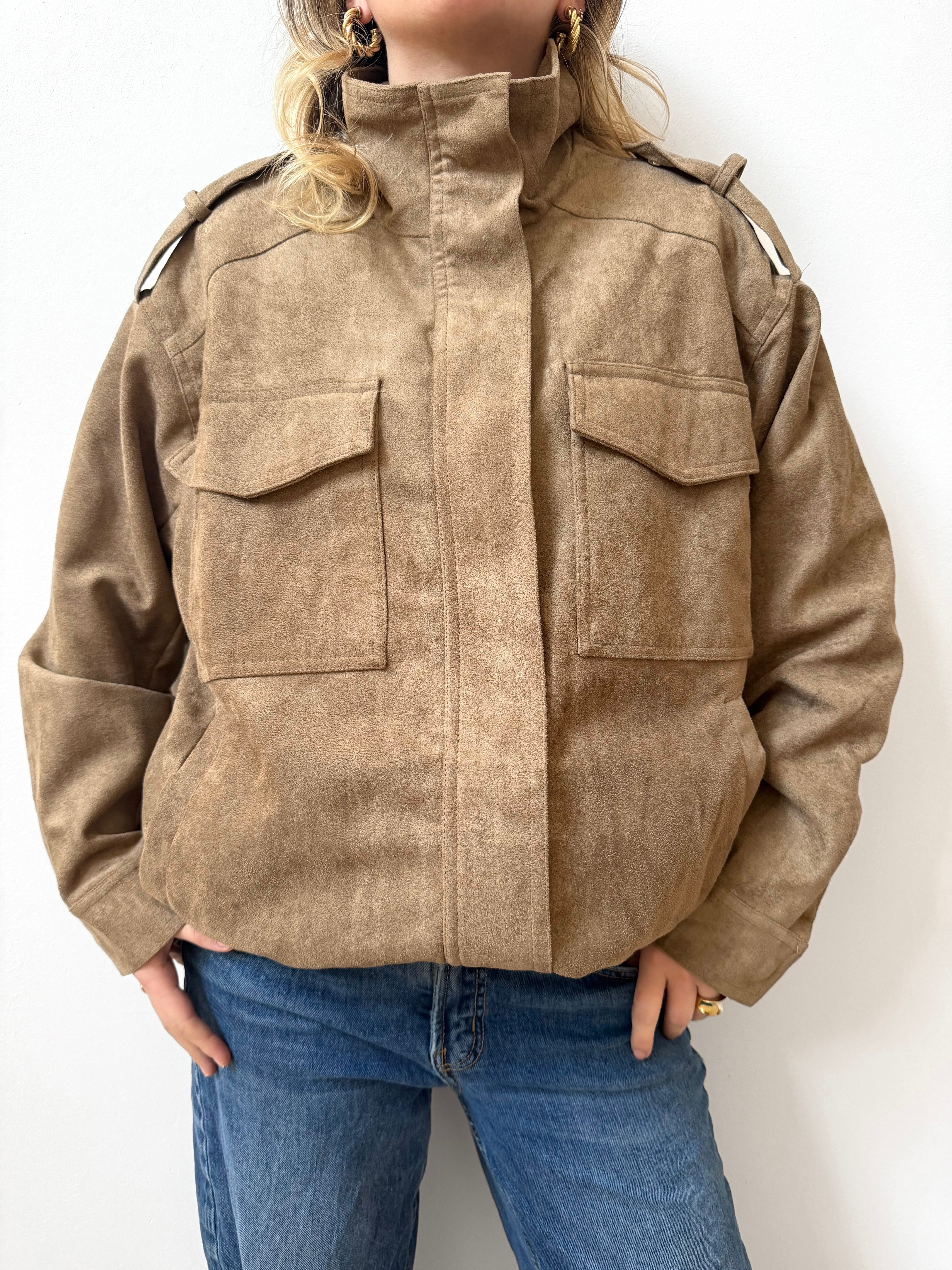 Cazadora Beige