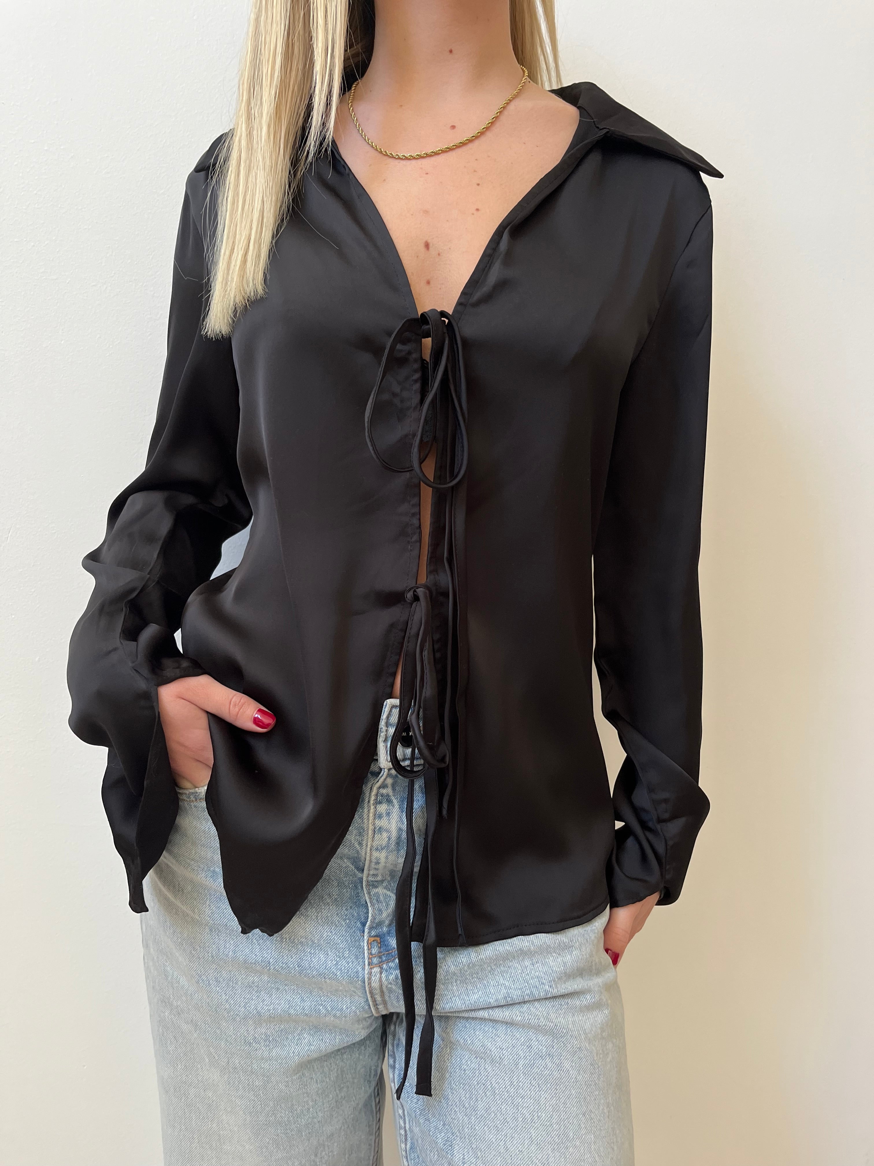 Camisa de Satín para mujer - vista principal