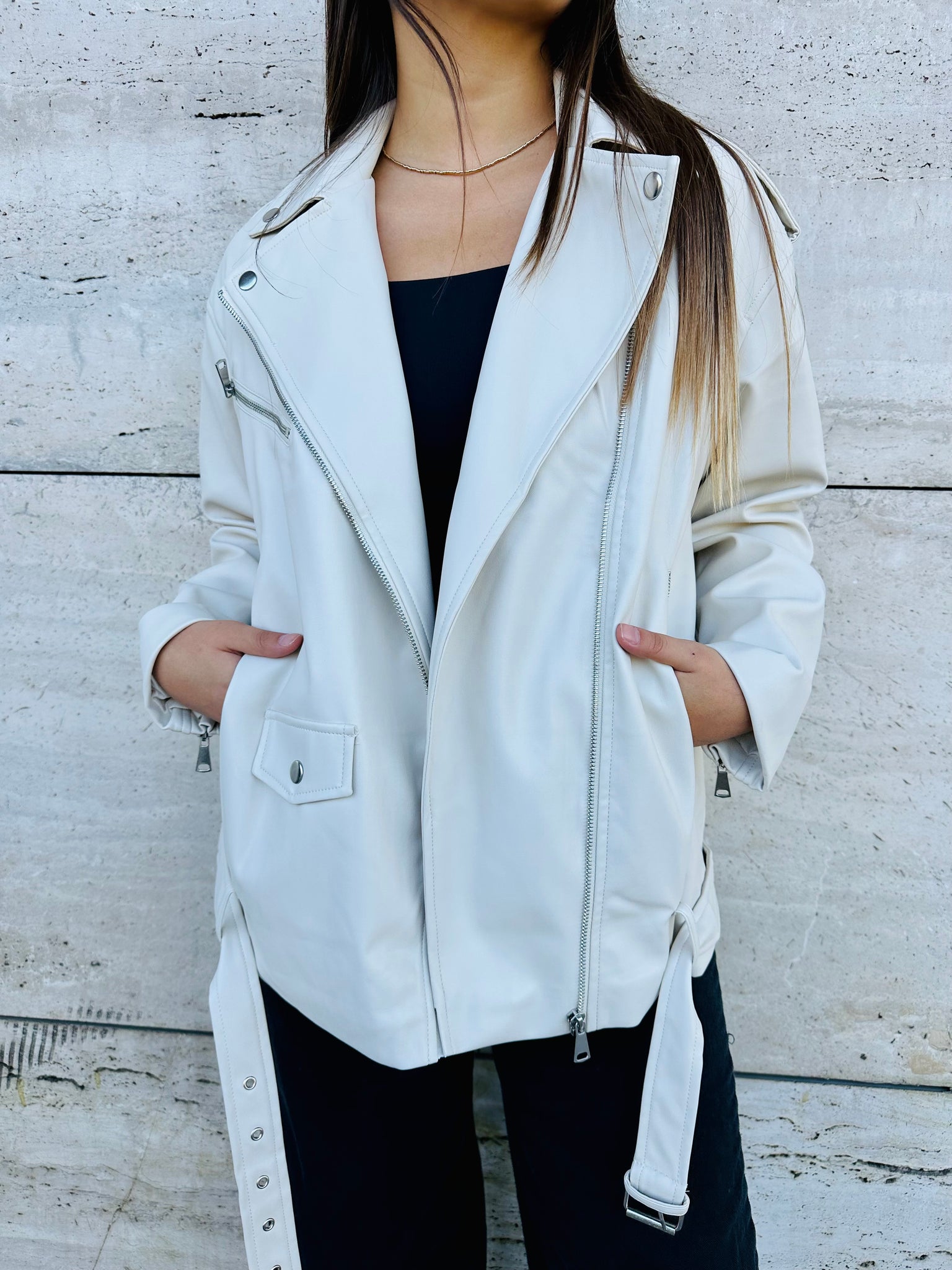 Chaqueta Biker