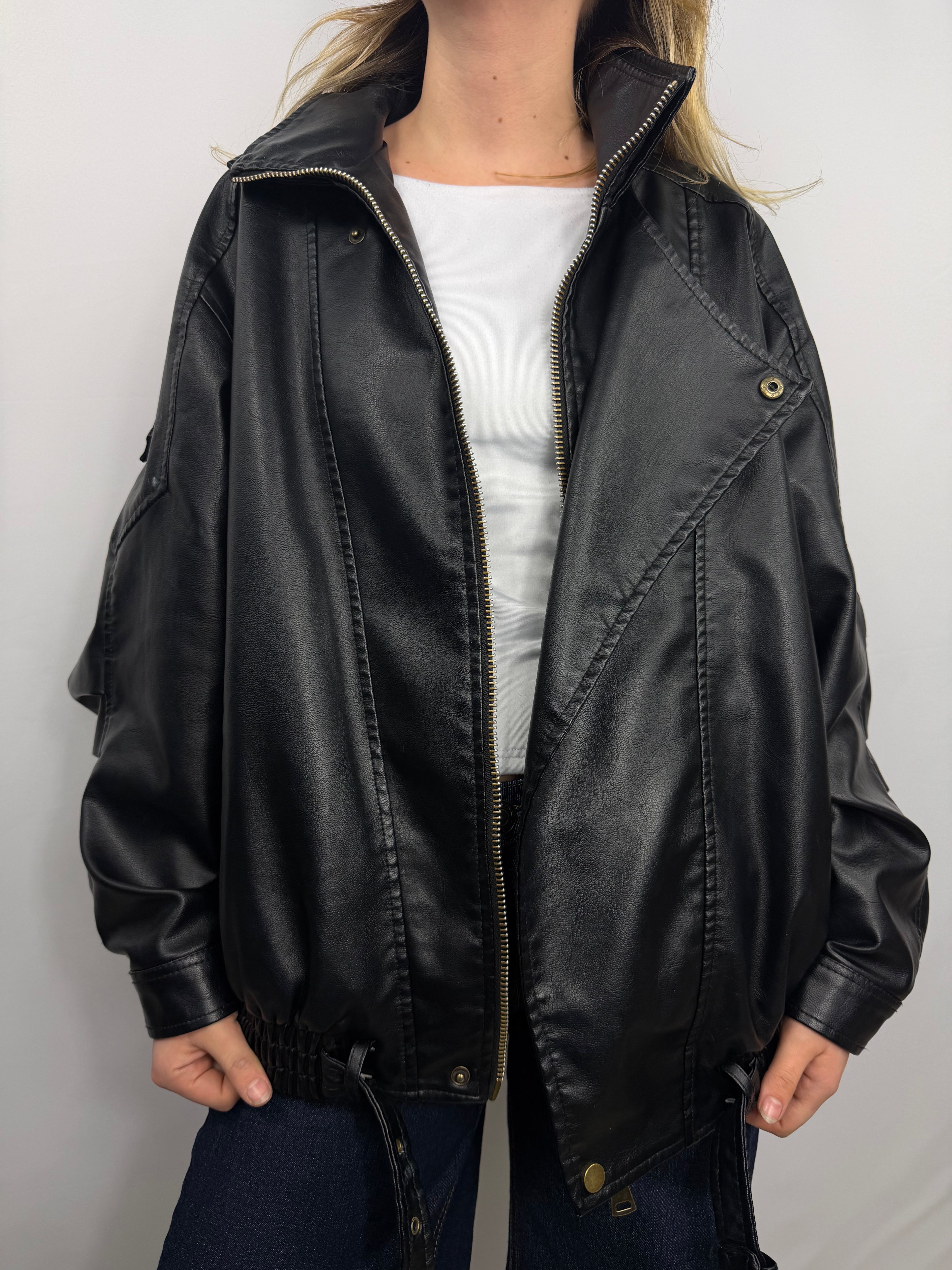 Cazadora Melbourne Negra